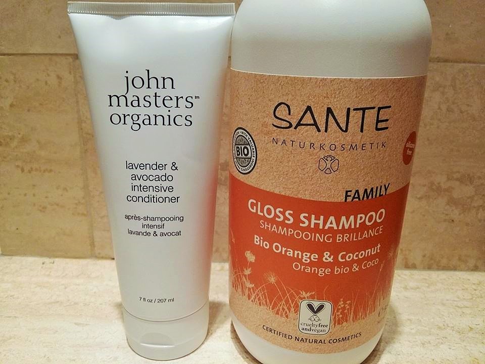 shampoing et après shampoing